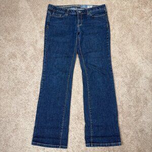 Converse One Star Jeans Women 10 Blue Dark Wash Low Rise Y2K Wide Leg Skater Emo